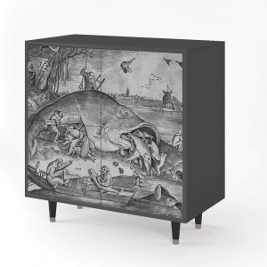 Sideboard - STORYZ - BS3 Big Fish Eat Little - Antracite