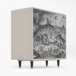 Sideboard - STORYZ - BS3 Big Fish Eat Little - Sand