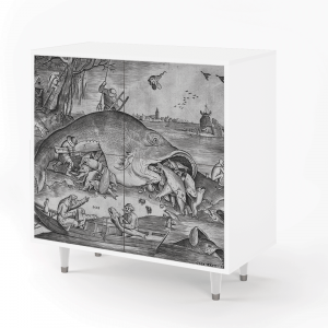 Sideboard - STORYZ - BS3 Big Fish Eat Little - White