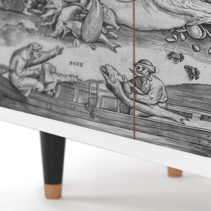 Sideboard - STORYZ - BS3 Big Fish Eat Little - White