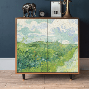 Sideboard - STORYZ - BS3 Green Wheat Fields - Walnut