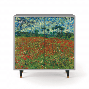 Sideboard - STORYZ - BS3 Poppy field by van Gogh - Grey
