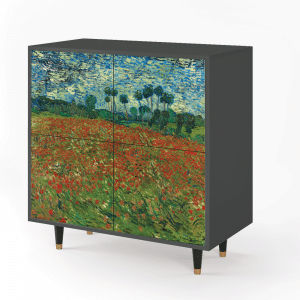 Sideboard - STORYZ - BS3 Poppy field by van Gogh - Antracite