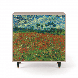 Sideboard - STORYZ - BS3 Poppy field by van Gogh - Latte
