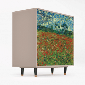 Sideboard - STORYZ - BS3 Poppy field by van Gogh - Latte