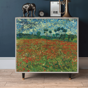 Sideboard - STORYZ - BS3 Poppy field by van Gogh - Sand