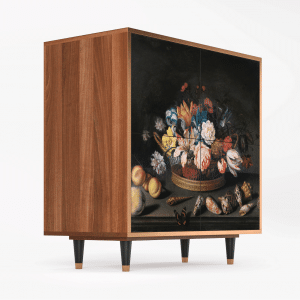 Sideboard - STORYZ - BS3 Still Life with Flowers - Walnut