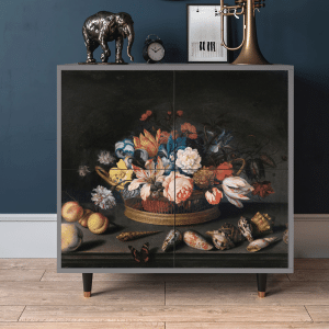 Sideboard - STORYZ - BS3 Still Life with Flowers - Grey