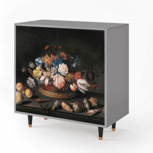 Sideboard - STORYZ - BS3 Still Life with Flowers - Grey