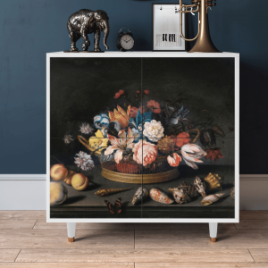 Sideboard - STORYZ - BS3 Still Life with Flowers - White
