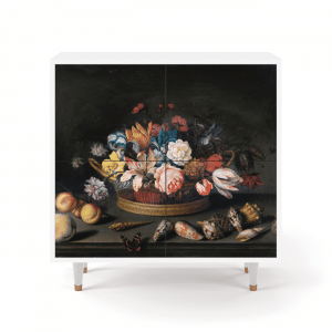 Sideboard - STORYZ - BS3 Still Life with Flowers - White