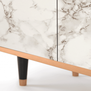 Sideboard - STORYZ - BS3 Milk Marble - Walnut