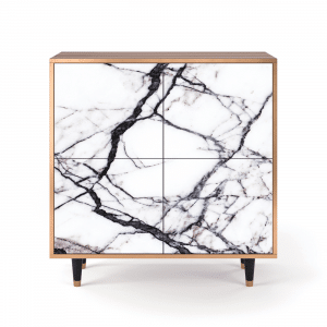 Sideboard - STORYZ - BS3 Raven Marble - Walnut