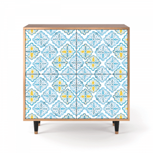 Sideboard - STORYZ - BS3 Portugese tiles - Walnut