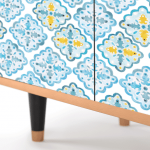 Sideboard - STORYZ - BS3 Portugese tiles - Walnut