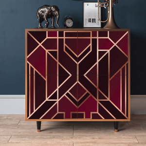 Sideboard - STORYZ - BS3 Burgundy Jewelery - Walnut