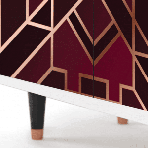 Sideboard - STORYZ - BS3 Burgundy Jewelery - White