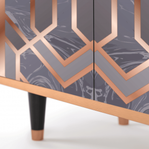 Sideboard - STORYZ - BS3 Taupe Anatomy - Walnut
