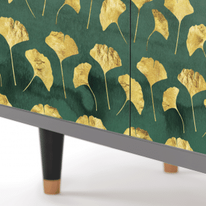 Sideboard - STORYZ - BS3 Gingko leaves - Grey