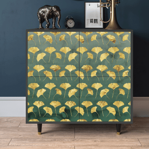 Sideboard - STORYZ - BS3 Gingko leaves - Antracite