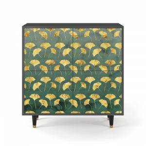 Sideboard - STORYZ - BS3 Gingko leaves - Antracite
