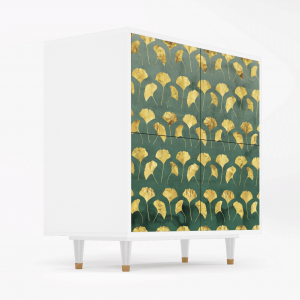 Sideboard - STORYZ - BS3 Gingko leaves - White