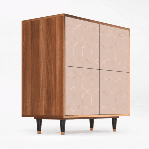 Sideboard - STORYZ - BS3 Rose Honeycomb - Walnut