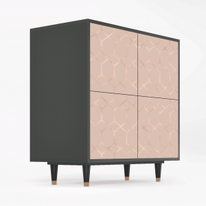 Sideboard - STORYZ - BS3 Rose Honeycomb - Antracite