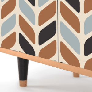 Sideboard - STORYZ - BS3 Beige Laure - Walnut