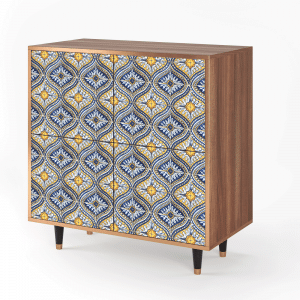 Sideboard - STORYZ - BS3 Illusory Pattern - Walnut