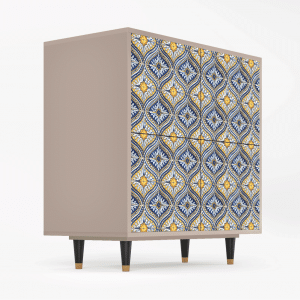 Sideboard - STORYZ - BS3 Illusory Pattern - Latte
