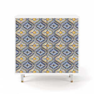 Sideboard - STORYZ - BS3 Illusory Pattern - White