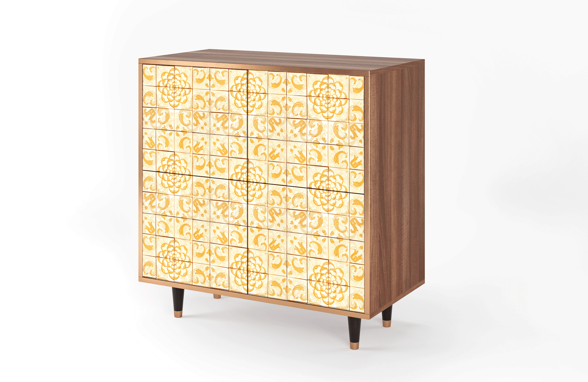 BS3_58_001 Sideboard - STORYZ - BS3 Sunshiny Tile - Walnut