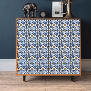 Sideboard - STORYZ - BS3 Lovely Cornflowers - Walnut