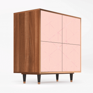 Sideboard - STORYZ - BS3 Rose Quartz - Walnut