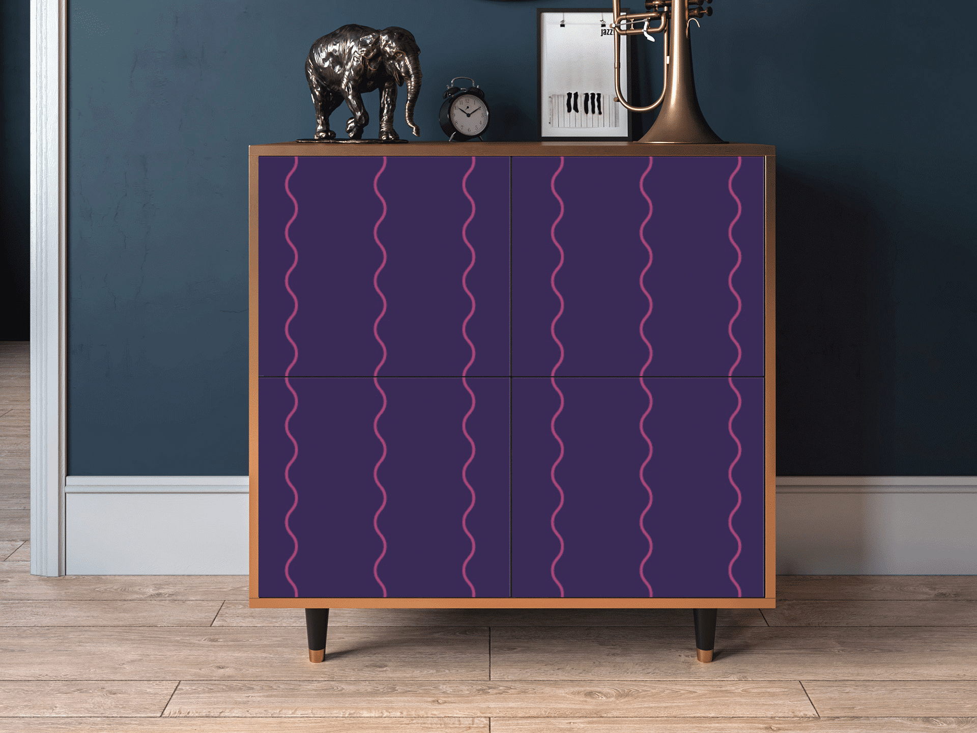 Sideboard - STORYZ - BS3 Grape Maccaroni - Walnut Sideboard - STORYZ - BS3 Grape Maccaroni - Walnut