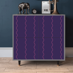 Sideboard - STORYZ - BS3 Grape Maccaroni - Grey