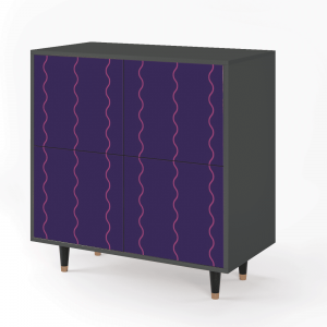 Sideboard - STORYZ - BS3 Grape Maccaroni - Antracite