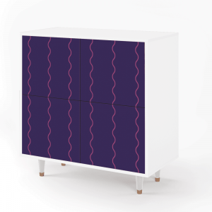 Sideboard - STORYZ - BS3 Grape Maccaroni - White