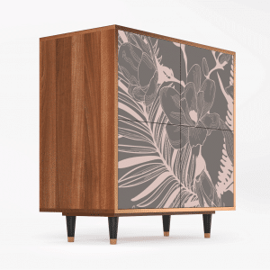 Sideboard - STORYZ - BS3 Issabelline Flower - Walnut