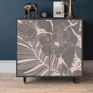 Sideboard - STORYZ - BS3 Issabelline Flower - Antracite