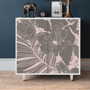 Sideboard - STORYZ - BS3 Issabelline Flower - White