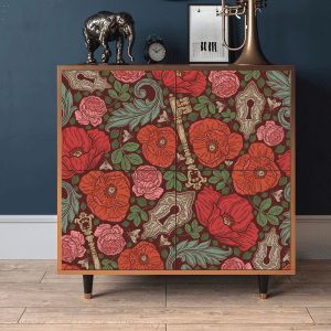 Sideboard - STORYZ - BS3 Poppy Garden - Walnut