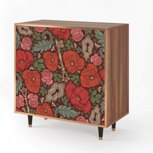Sideboard - STORYZ - BS3 Poppy Garden - Walnut