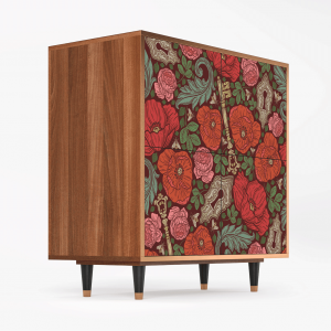 Sideboard - STORYZ - BS3 Poppy Garden - Walnut