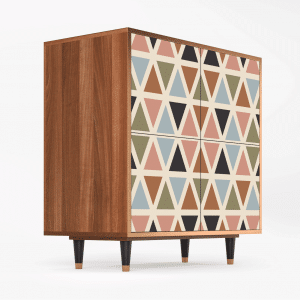Sideboard - STORYZ - BS3 Royal Triangles - Walnut