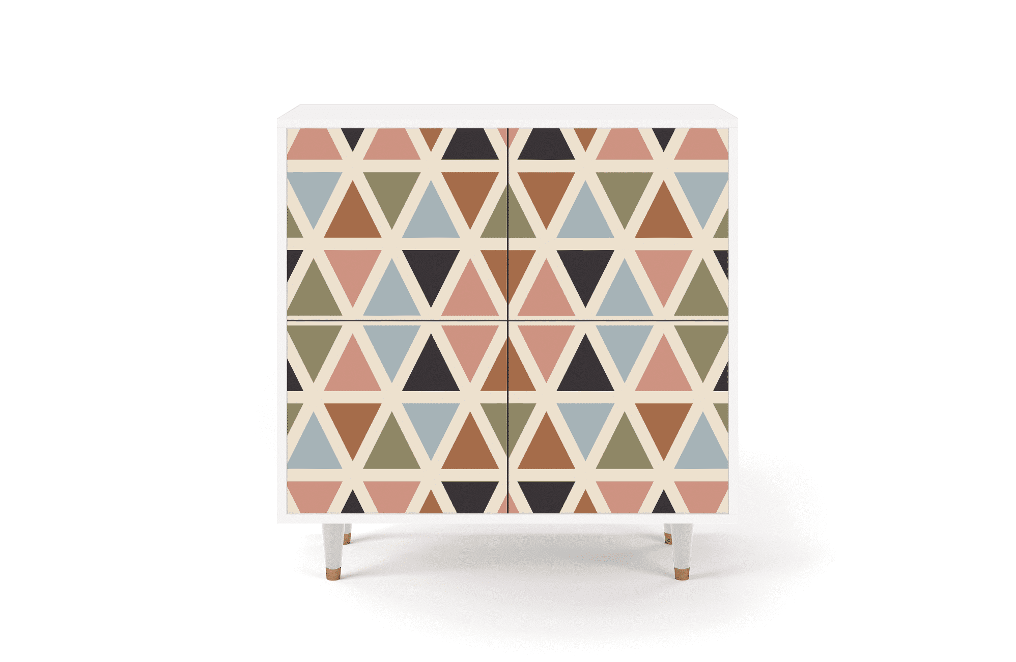 Sideboard – STORYZ – BS3 Royal Triangles – White Sideboard - STORYZ - BS3 Royal Triangles - White