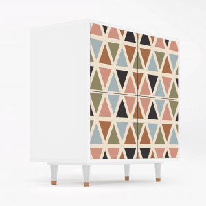 Sideboard - STORYZ - BS3 Royal Triangles - White