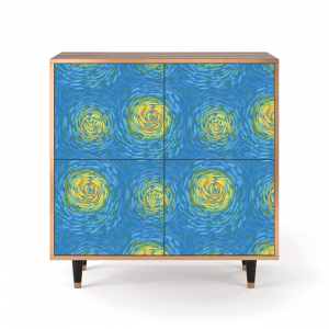 Sideboard - STORYZ - BS3 Van Gogh Lights - Walnut