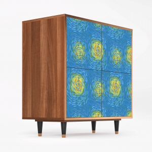 Sideboard - STORYZ - BS3 Van Gogh Lights - Walnut